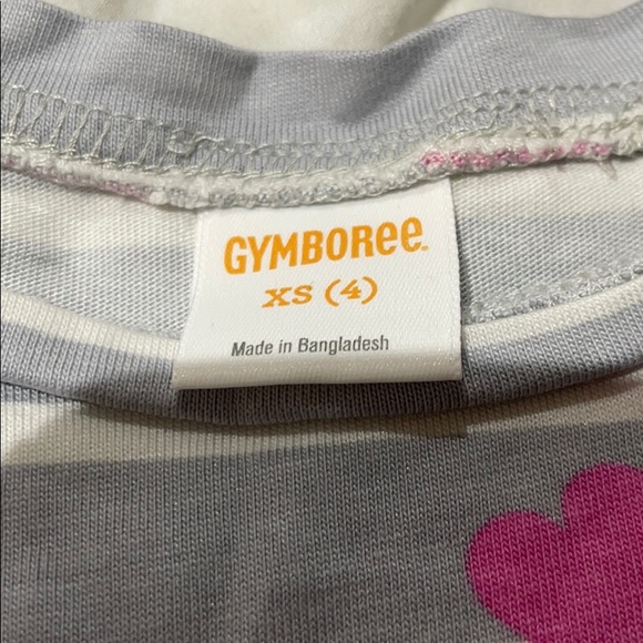Gymboree 4 heart cotton dress hi low hemline euc - Picture 2 of 9